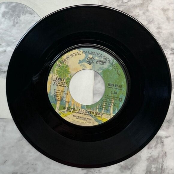 Exile Kiss You All Over / Dont Do It 45 Vinyl 70s Country Rock - Picture 4 of 6